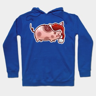 Holiday Pig Hoodie